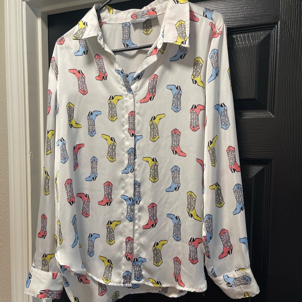 Long sleeve blouse